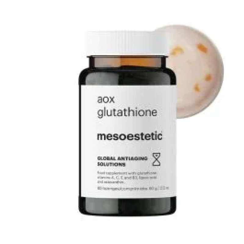Антиоксидантний коктейль із глутатіоном Mesoestetic 60 капсул Антиоксидантний коктейль із глутатіоном Mesoestetic 60 капсул