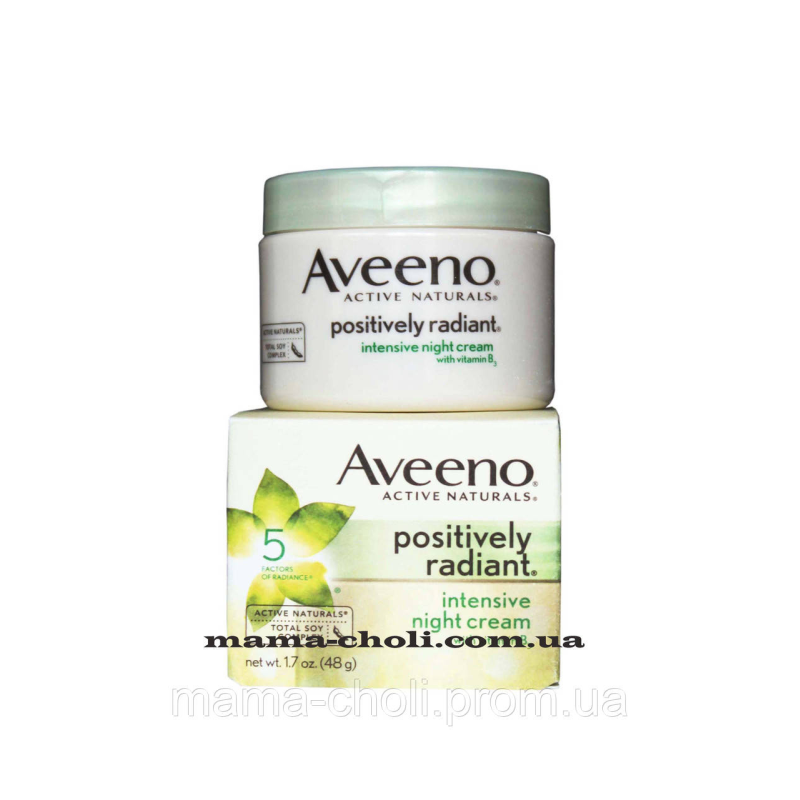 Інтенсивний нічний крем Positively Radiant Aveeno