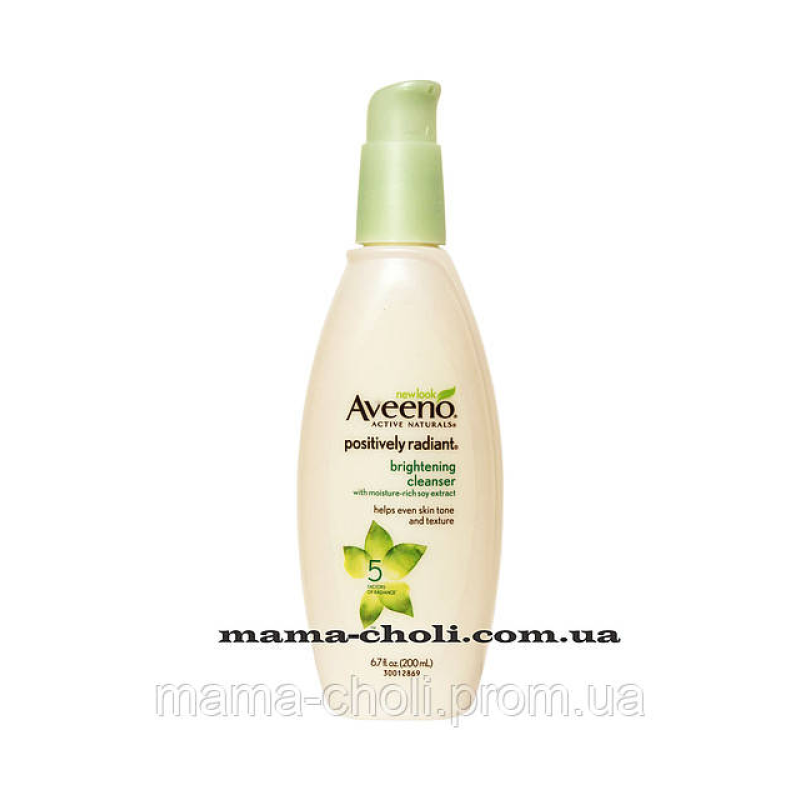 Освітлювальний очисний засіб Positively Radiant Aveeno Освітлювальний очисний засіб Positively Radiant Aveeno