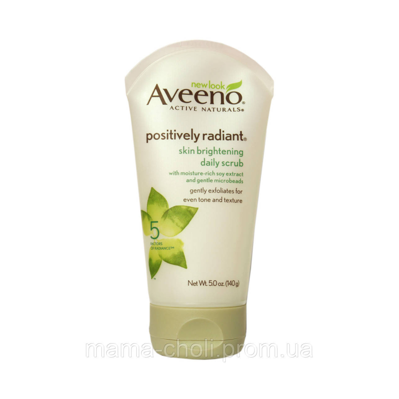 Освітлювальний скраб для щоденного догляду Positively Radiant Aveeno