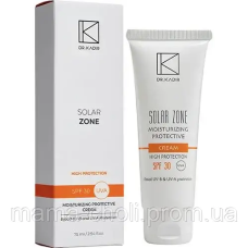 Сонцезахисний зволожувальний крем SPF 30 Solar Zone Dr.Kadir