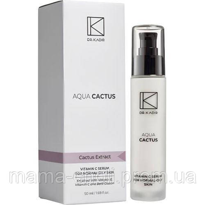 Сироватка з Кактусом і вітаміном C Aqua Cactus Dr.Kadir