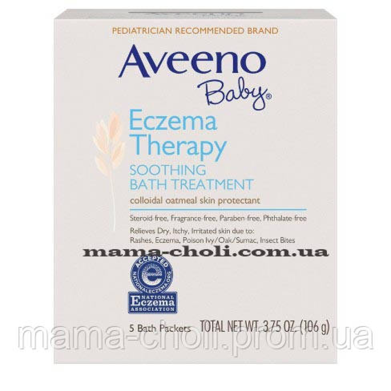 Дитяча заспокійлива добавка для ванної Aveeno Дитяча заспокійлива добавка для ванної Aveeno