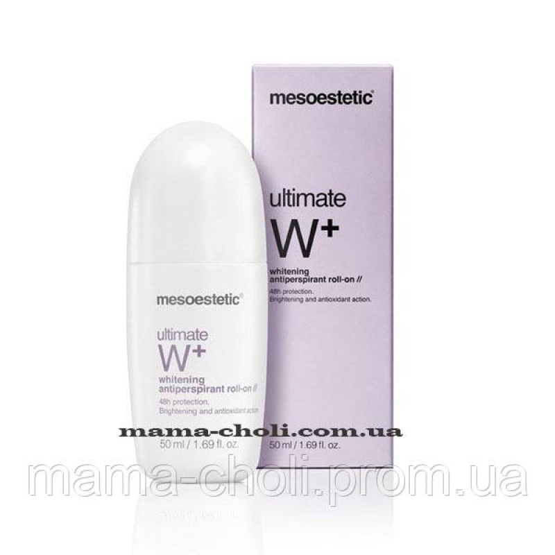 Освітлювальний кульковий дезодорант Ultimate W+ Mesoestetic