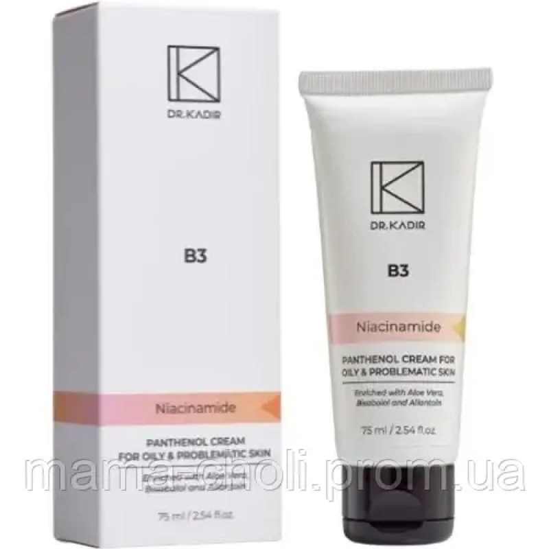 Пантенол-крем для проблемної шкіри B3 Dr.Kadir
