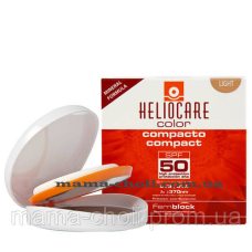 Сонцезахисна мінеральна компактна пудра SPF 50 для нормальної та сухої шкіри світлий Heliopare Cantabria