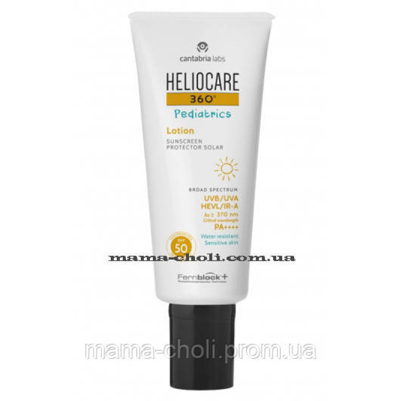 Дитячий сонцезахисний лосьйон SPF 50 Heliocare 360 Cantabria