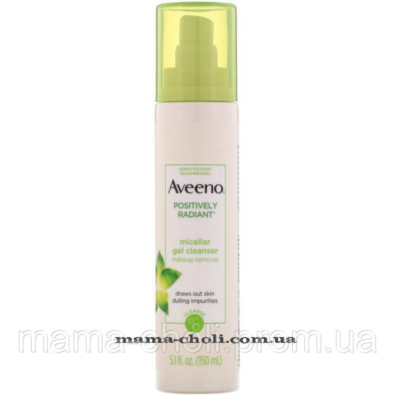 Міцелярний гелевий очисний засіб Positively Radiant Aveeno Міцелярний гелевий очисний засіб Positively Radiant Aveeno