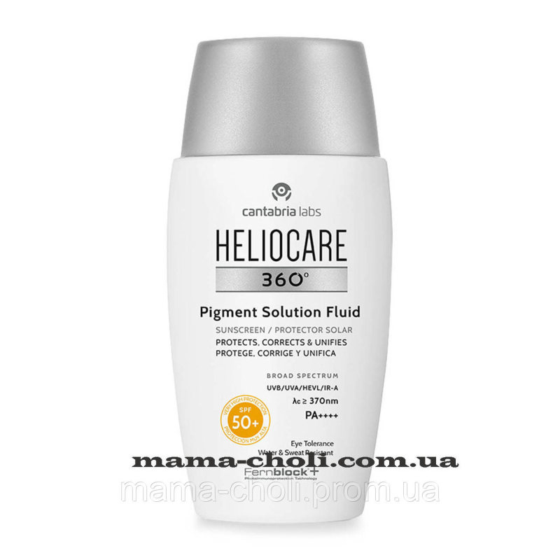 Сонцезахисний флюїд від пігментації SPF 50 Heliocare 360 Cantabria