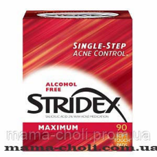 Очисні серветки із саліциловою кислотою максимальної дії Stridex 90 шт.