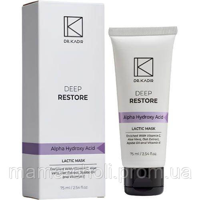 Маска з молочною кислотою Deep Restore Dr.Kadir 75 мл.